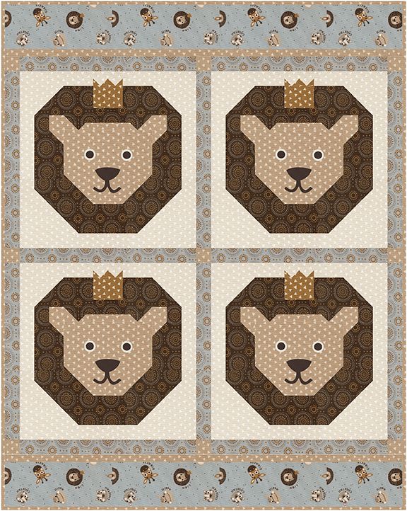 Pack of Kings Toddler Quilt