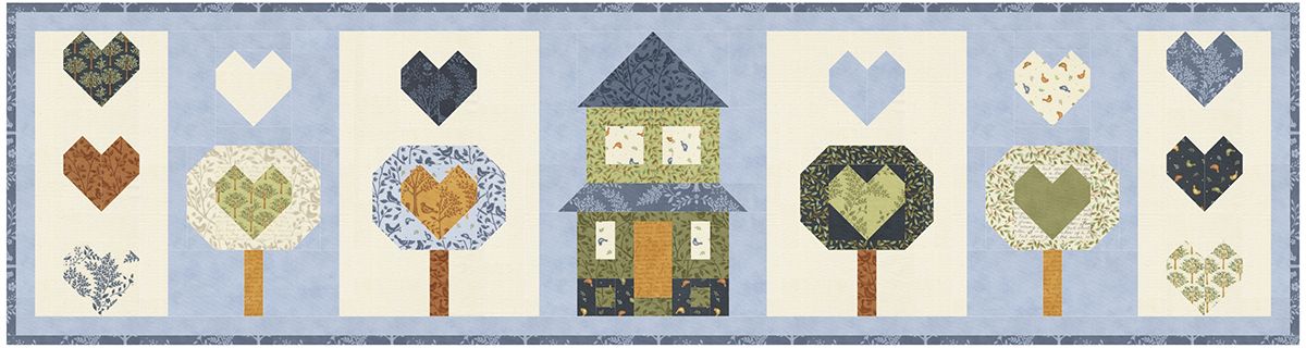 Our House Table Runner